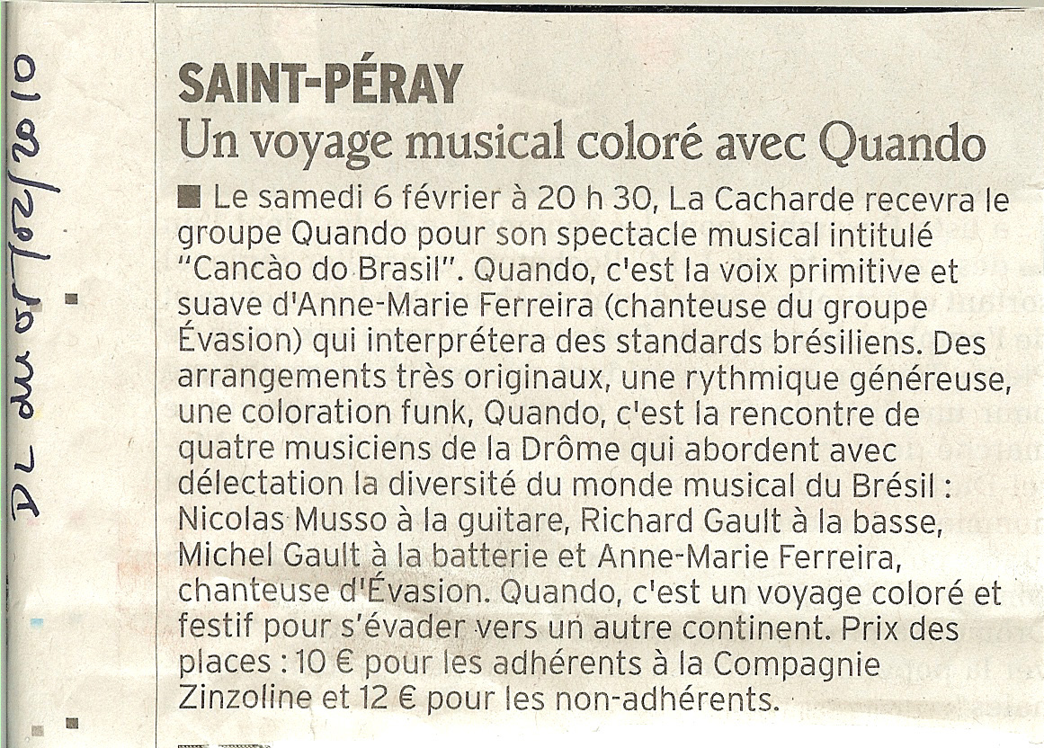 8 eme dition semaine "Histoires d'Amrique latine" de Saint-Pray en ardche avec l'association Ayllu et Partage sans Frontires - la presse - article 08